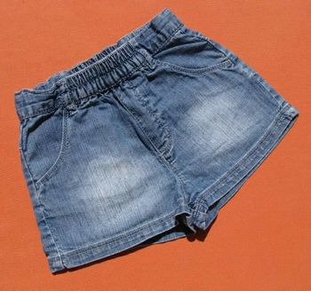 Short en jeans Okaidi T.18mois