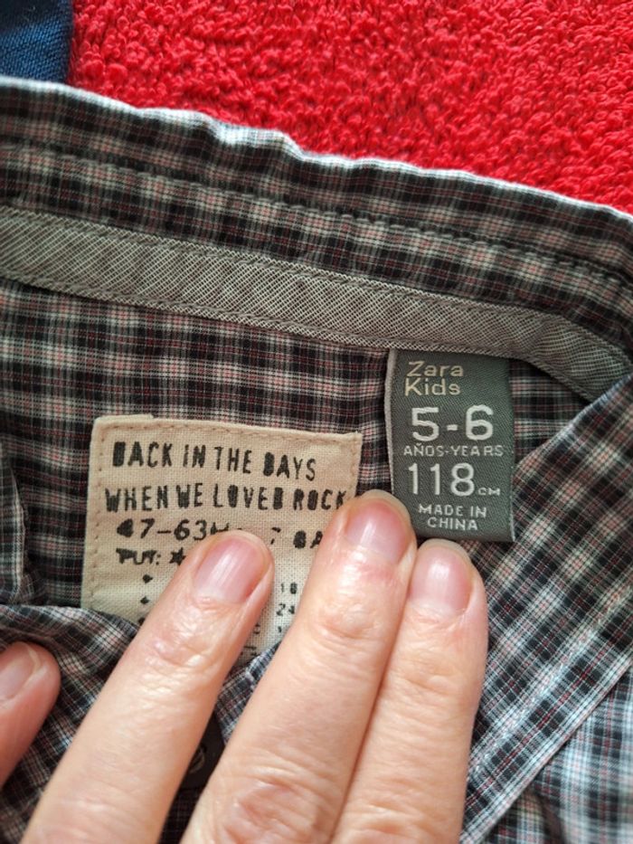 Lot chemises 6ans - photo numéro 7