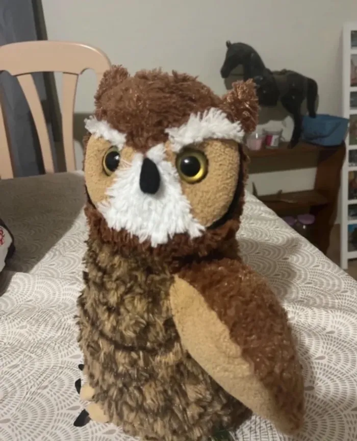 Peluche hibou - photo numéro 2