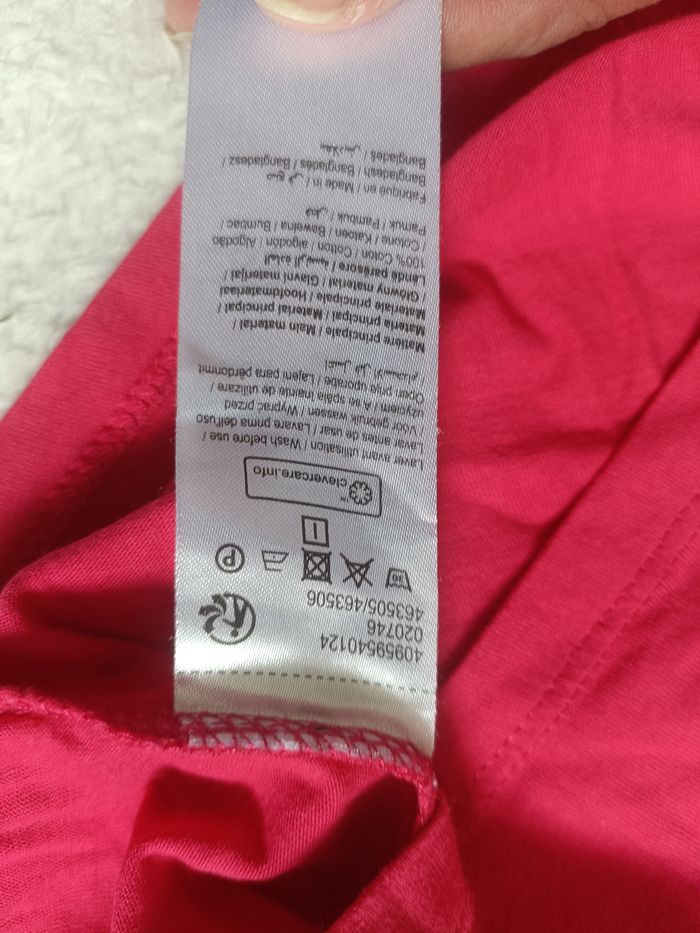 Tee shirt framboise 12 ans - photo numéro 3