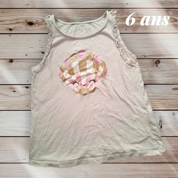 Débardeur coquillage