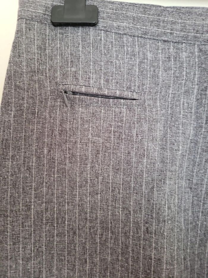 Pantalon rayé fluide ligne a suivre - photo numéro 3