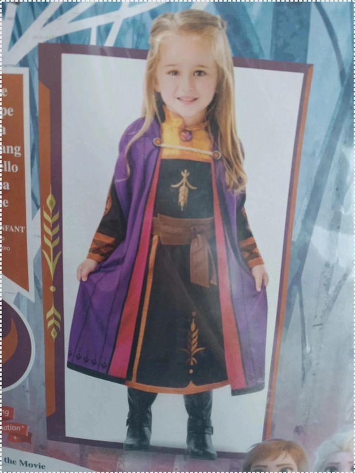 🔸 Déguisement Neuf Anna La Reine des Neiges - 2 ans / 3 ans🔸 - photo numéro 3