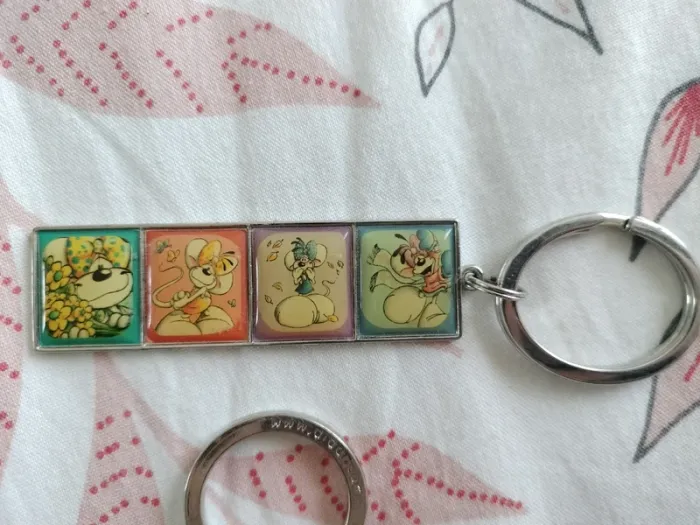 Porte clé diddl et diddlina - photo numéro 2