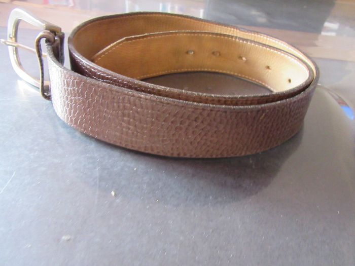 Ceinture homme cuir 86 cm St Michael - photo numéro 5
