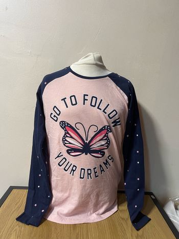 T shirt ML fille taille 146/152