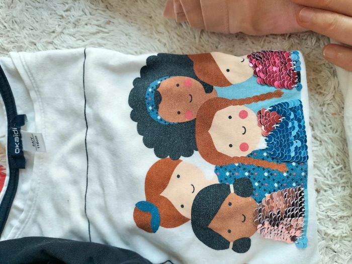 Lot 8 t-shirt manches longues 6 ans - photo numéro 6