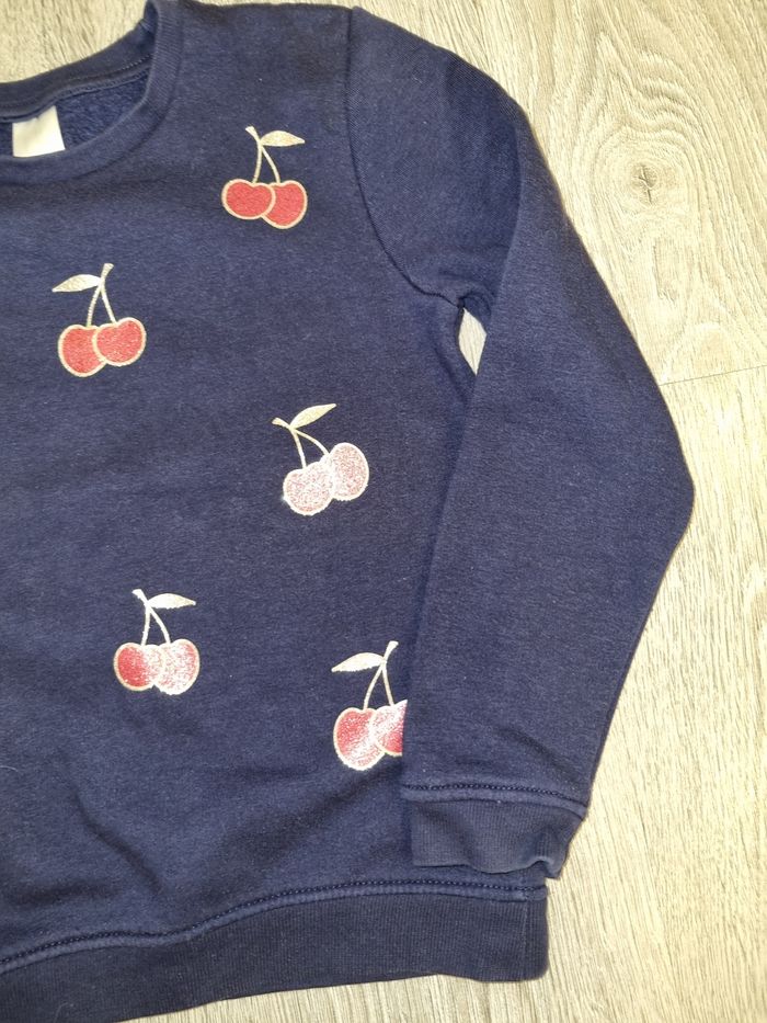 Sweat cerise C&A 8 ans 128 cm - photo numéro 3