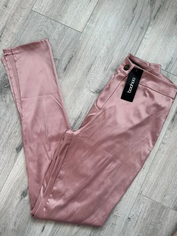 Pantalon droit avec fente