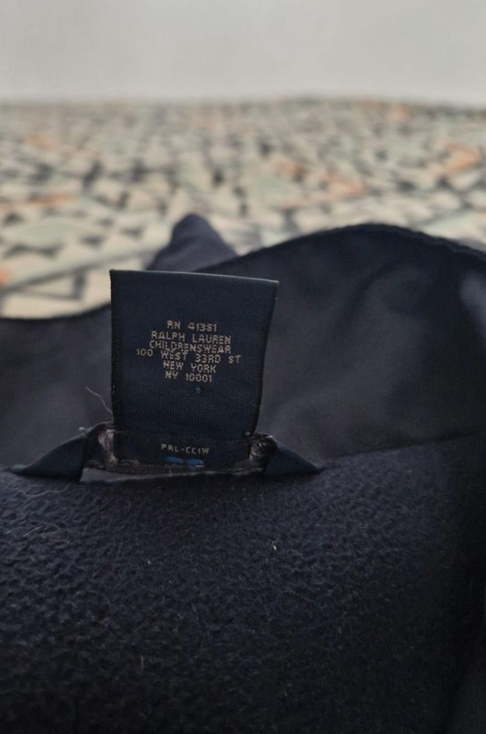 Veste Polo Ralph Lauren – Bleu Marine – Taille L (16/18) Junior - photo numéro 8