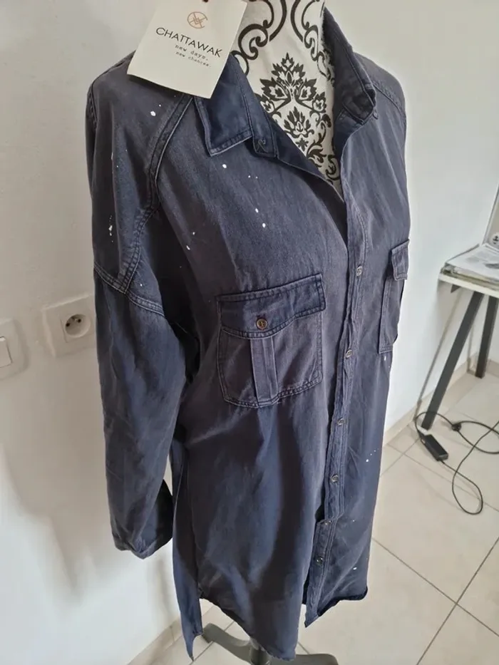 Robe style jean Chattawak Taille2 neuve