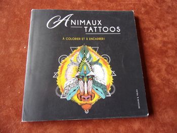 Animaux Tattoos à colorier et à encadrer