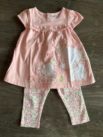 Ensemble legging t-shirt 6 mois