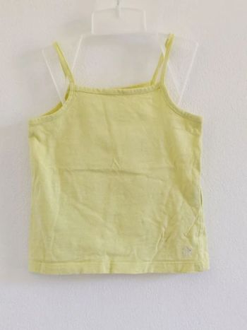 Débardeur bébé fille jaune