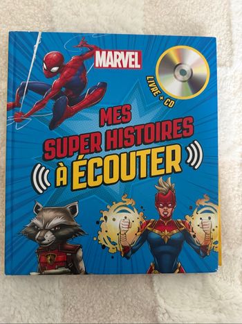 Livre Marvel avec CD