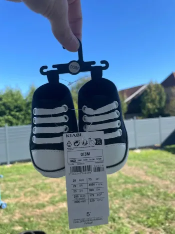 Chaussures bébé garçon 0/3 mois – premiers pas style