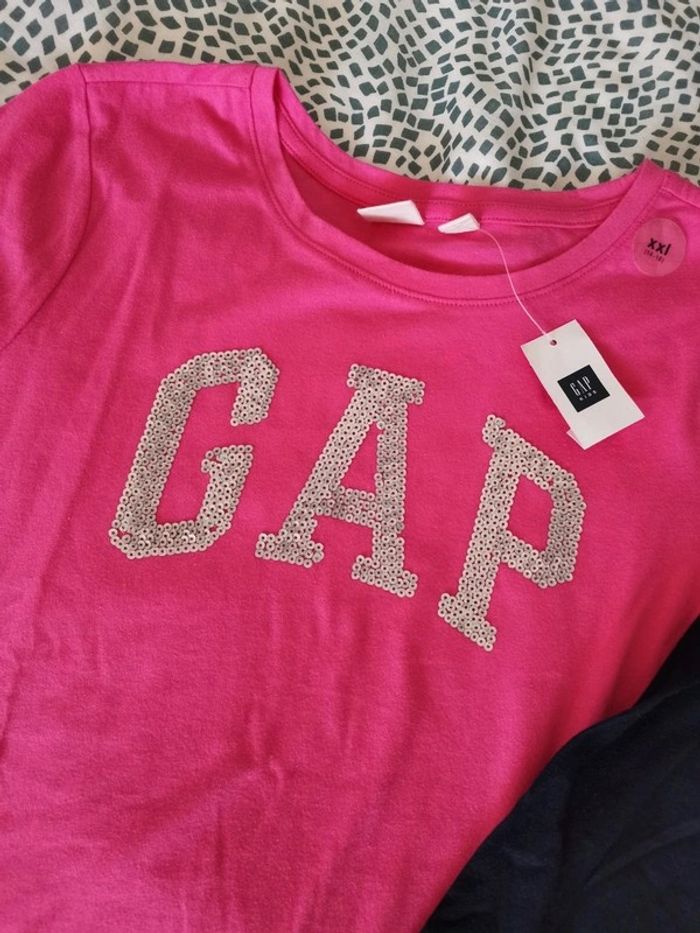Lot de 2 t-shirts Gap | Taille 14/16 ans - photo numéro 3