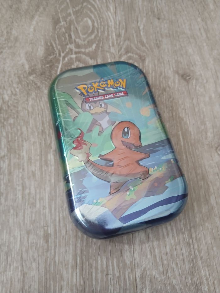Coffret boite métal pokémon