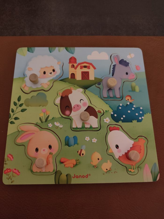 Puzzle ferme 5 pièces