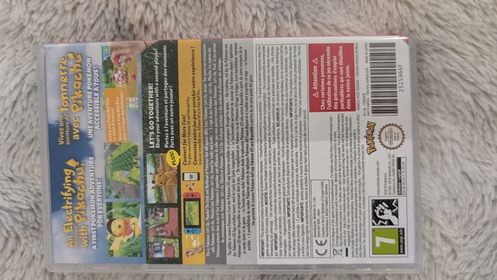 Jeu Pokémon Let's Go Pikachu Nintendo Switch - photo numéro 2