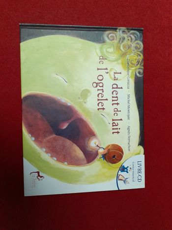 La dent de lait de l'ogrelet Livre musical