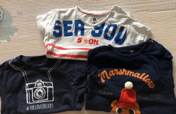 Lot t shirt 18 mois z kids