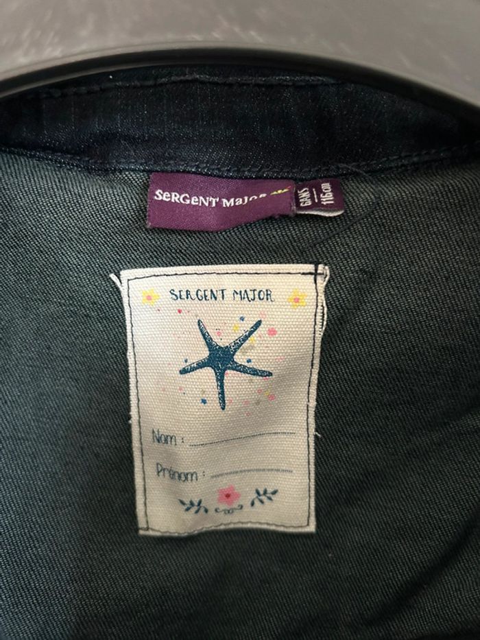 Veste en jean Sergent Major - photo numéro 2