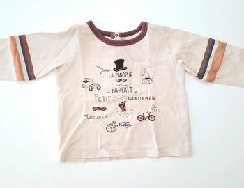 T-shirt gentleman 12 mois