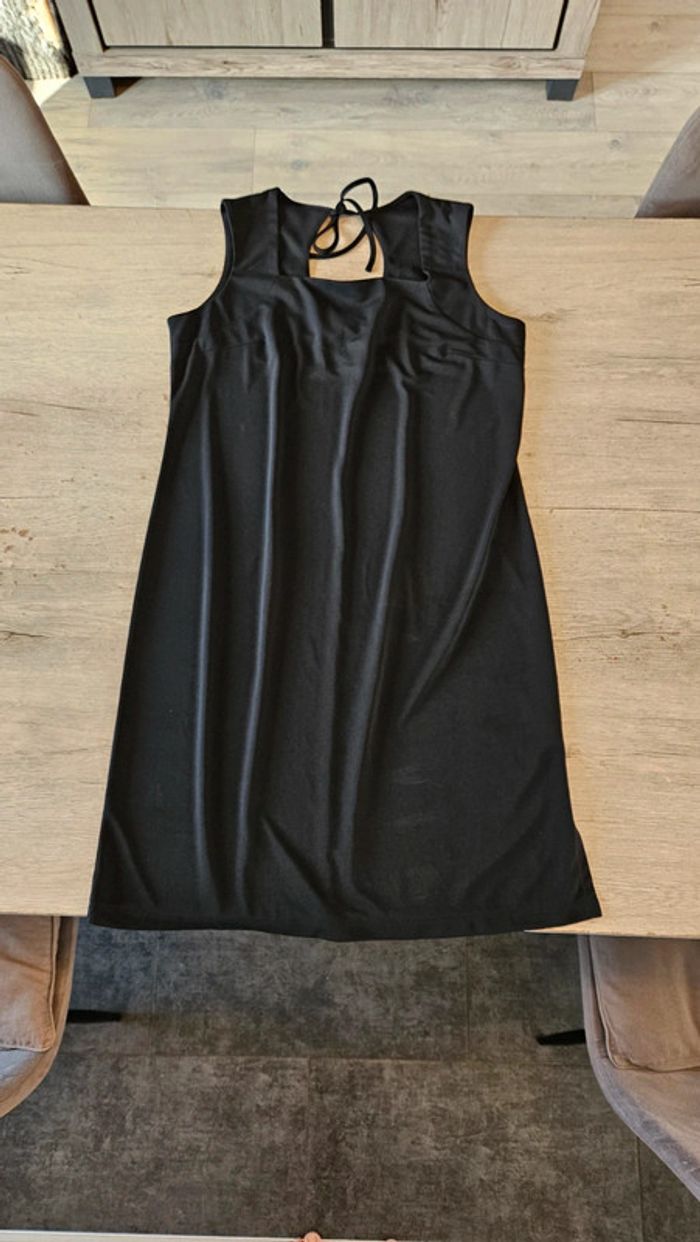 Robe courte classique noire sans manche, La Redoute, 44/46, nickel - photo numéro 4