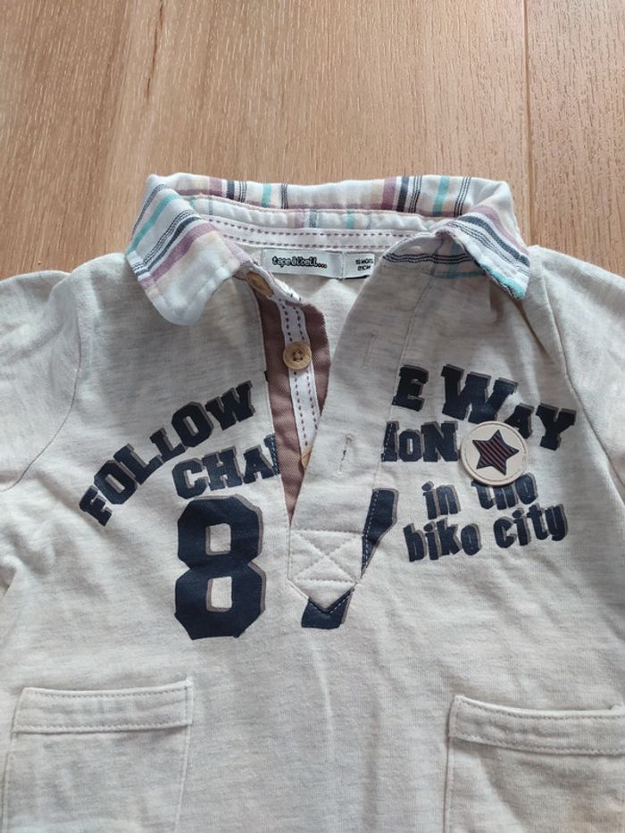 T-shirt manches longues tape à l'oeil 18 mois - photo numéro 2