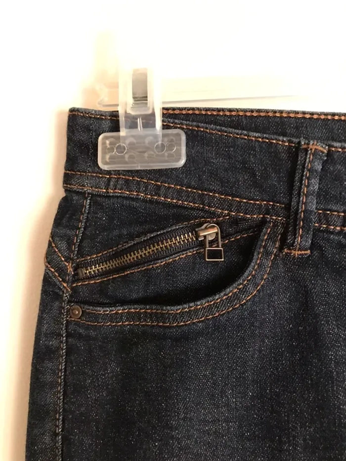 Jupe en jean Camaïeu taille 36 - photo numéro 4