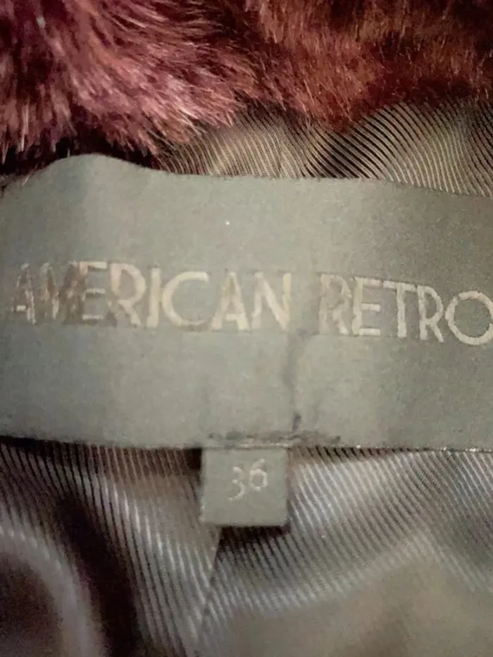 Superbe manteau imitation fourrure - photo numéro 3