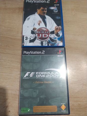 David Douillet judo+ formula one 2001 édition limitée ps2