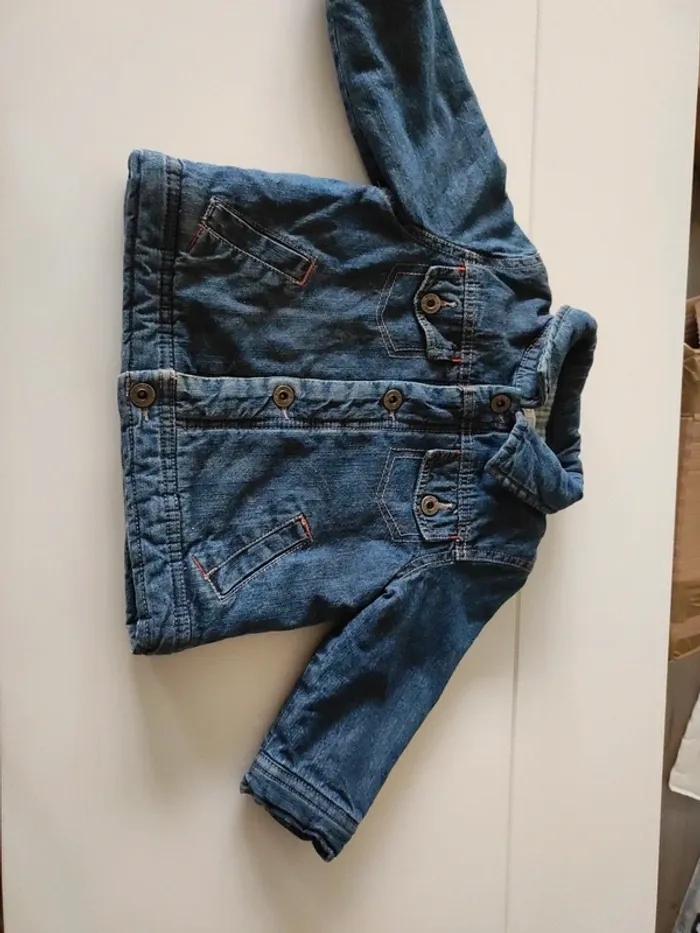 Veste en jean 18 mois garçon