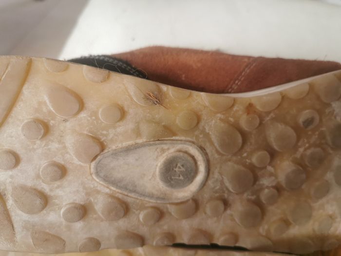 Sneakers croûte de cuir Kiarflex p 41 confort - photo numéro 7