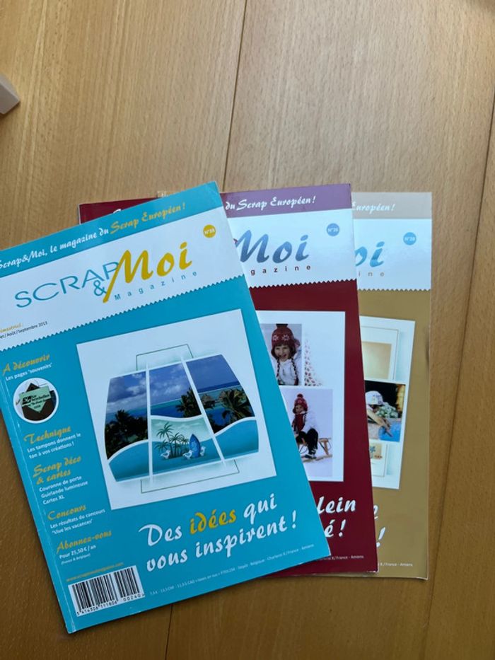 Lot de magazines Scrap et Moi Azza - photo numéro 2