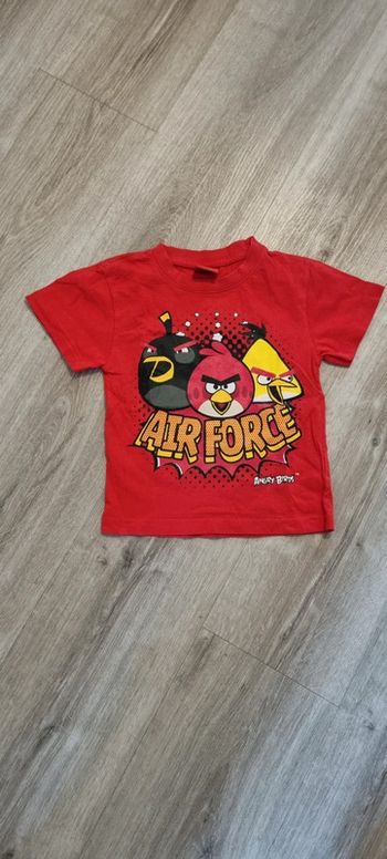 Tee shirt Angry Birds