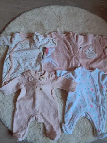 Lot 5 pyjamas velours