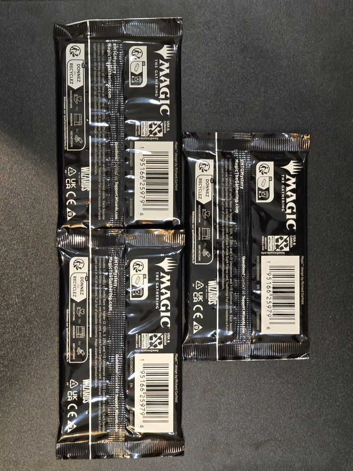 Magic the gathering - Booster x 3 - EN - Scellé - Mystery 2 - photo numéro 2