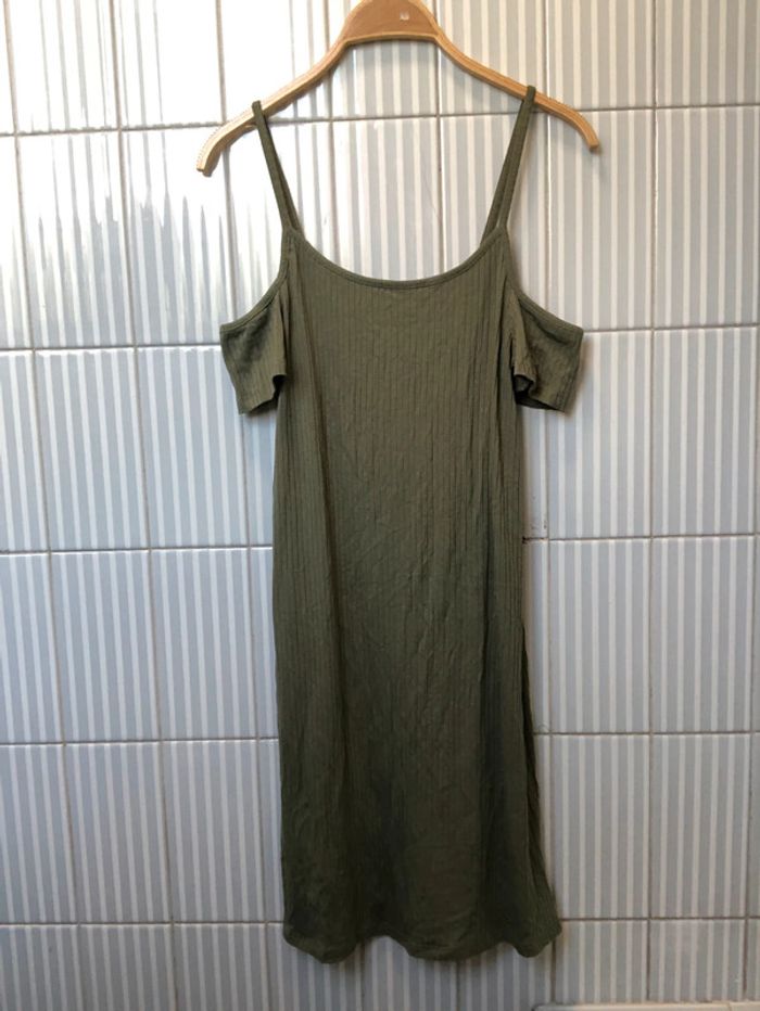 Robe Kaki Épaule libre Pimkie