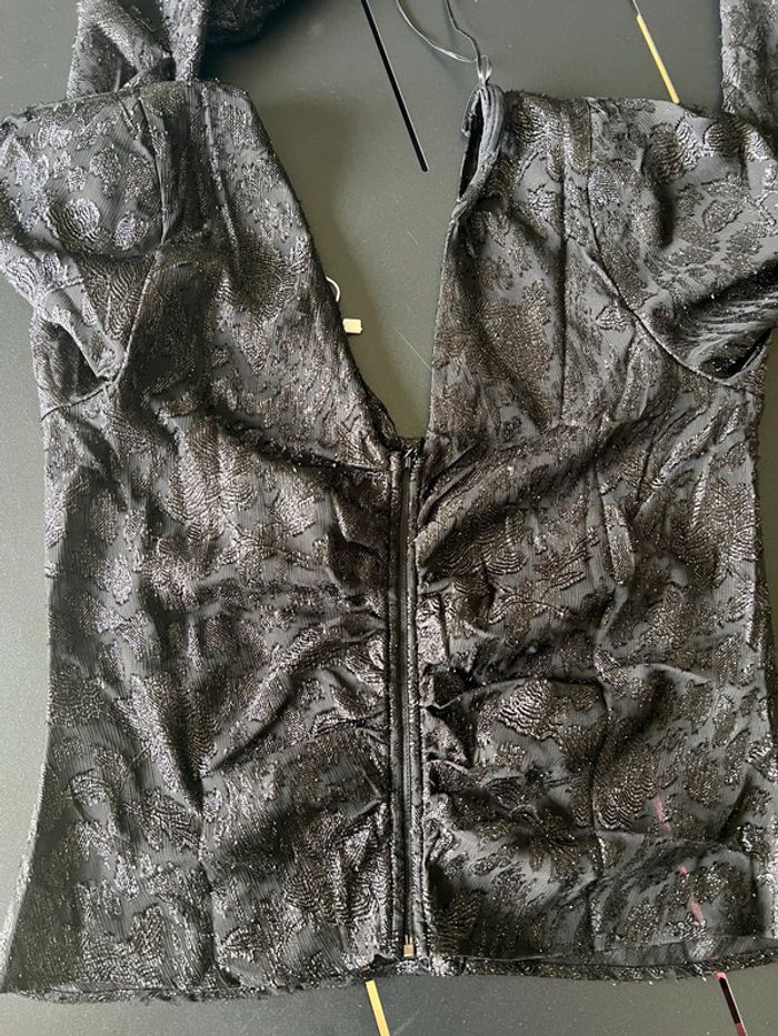 Top mango brillant - photo numéro 4