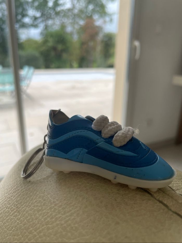 Porte-clé OM, Olympique de Marseille, foot , Massalia 2600, début des années 2000, vintage , collection - photo numéro 2