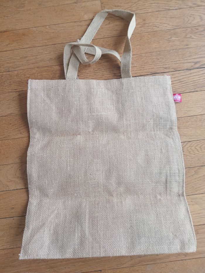 Sac tote bag toile de jute Glorious britain - photo numéro 8
