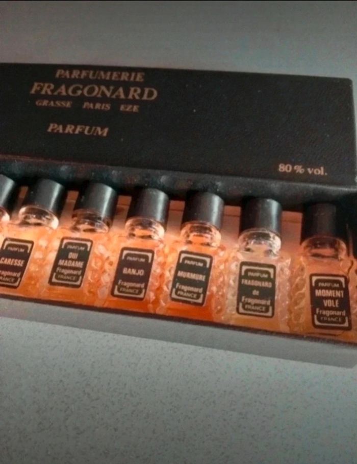 Coffret parfums fragonard 10 flacons - photo numéro 4