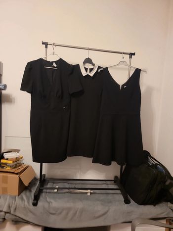 Lot de 3 robes noires