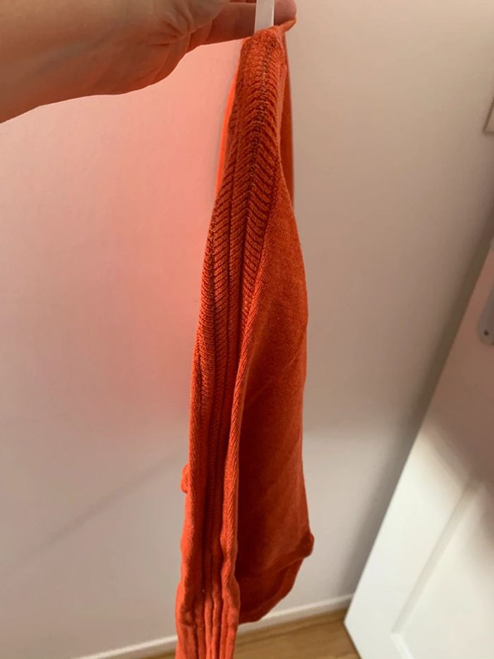 Pull Promod T. S orange - photo numéro 6