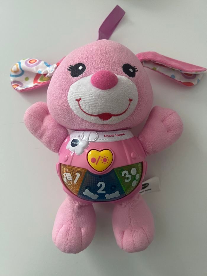 chant toutou rose