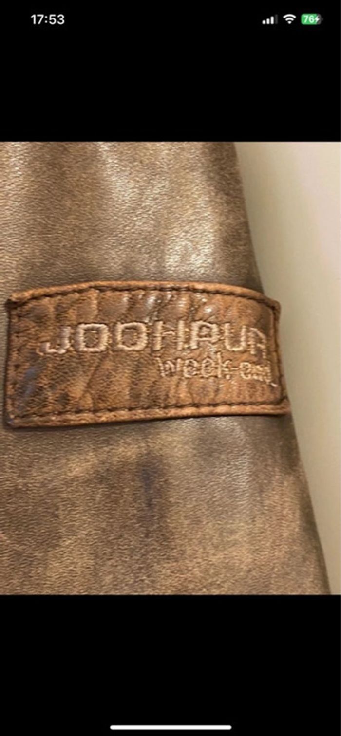 Veste en cuir homme - photo numéro 4