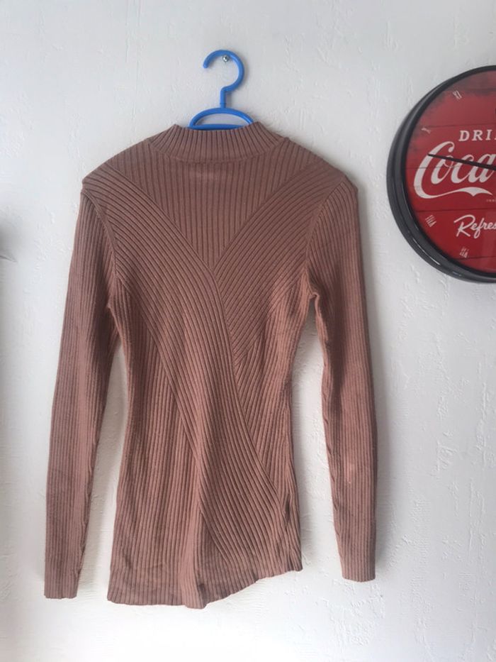 Pull marron h&m