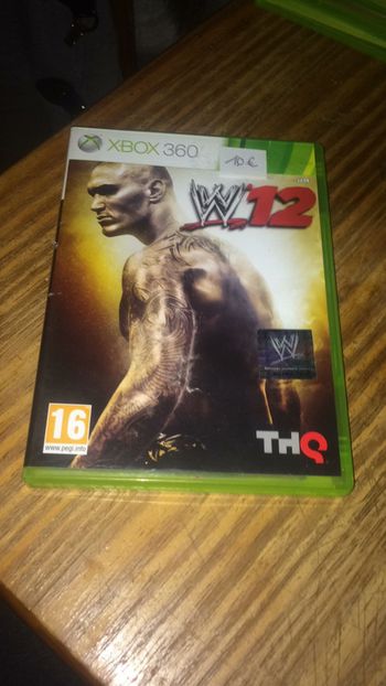 Jeu Xbox 360 catch W12